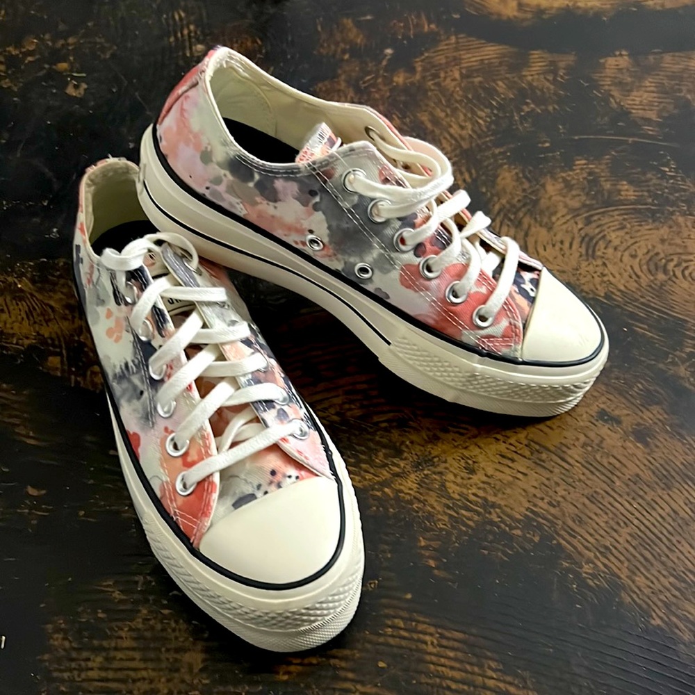 Converse all star paint platforms